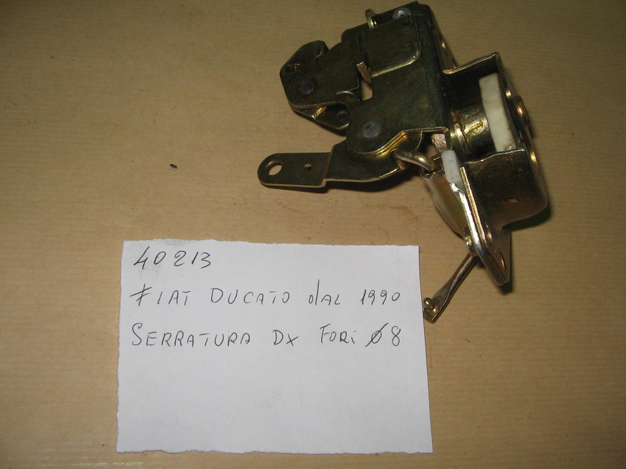 FIAT DUCATO DAL 1990 SER. DX FORI DIAM. 8  N.20664